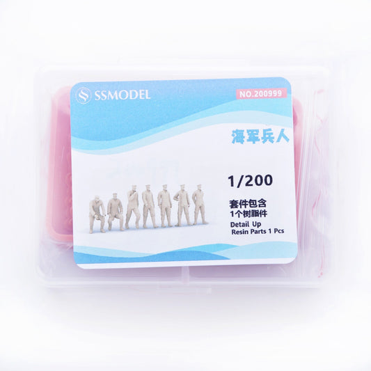 SSMODEL SS8200999 1/200 Ship Model Upgrade Parts Navy Soldier Man