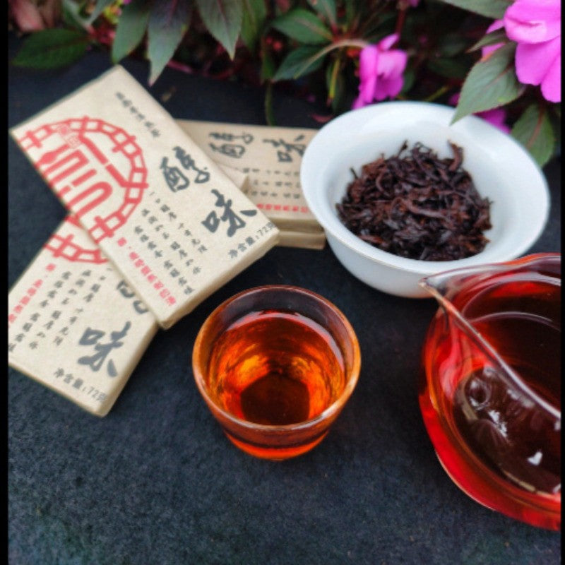 72g Square Tea Brick Yunnan Pu Erh Brick Tea Ripe Tea