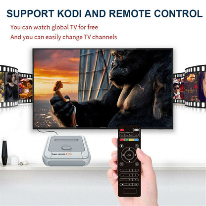 Portable Game Console for PS1/PSP,wireless controllers,mini 4K HD TV video game