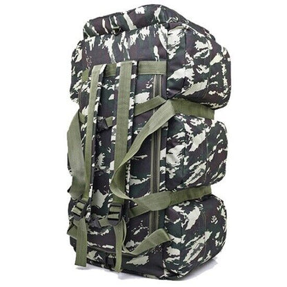 90L Men's Military Tactical Backpack Oxford Hiking Camping Backpacks Travel Bag