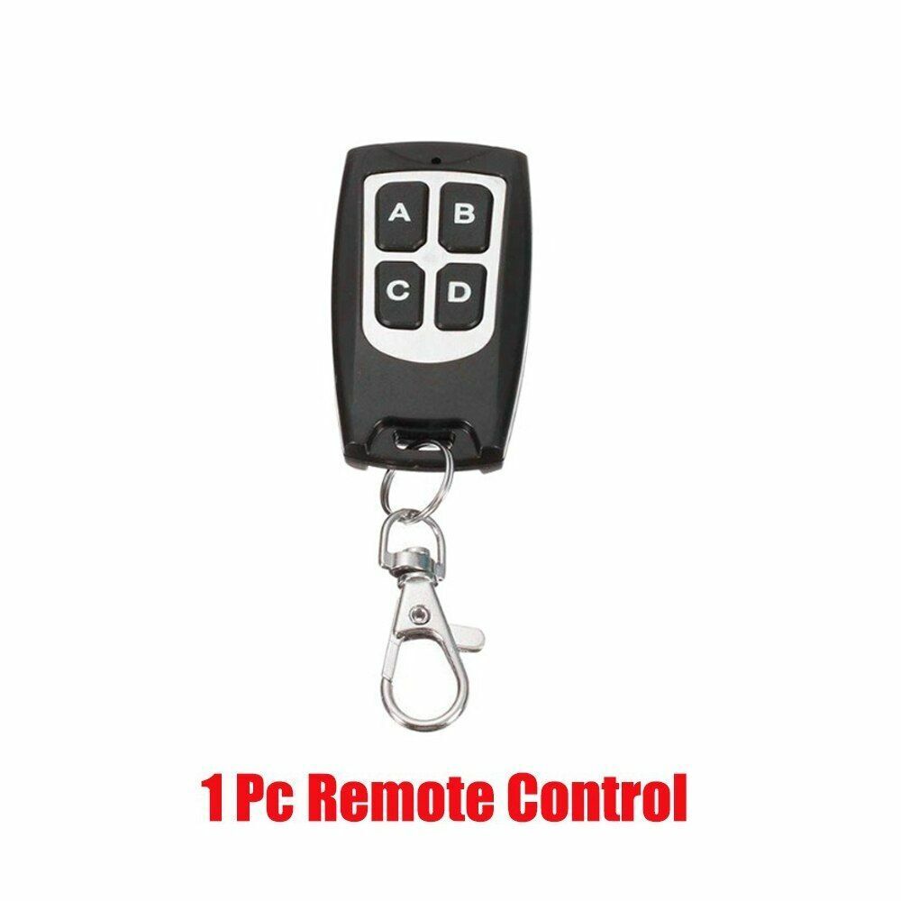 Wireless Remote Control RF Switch 433mhz DC 12V 4CH 4 Channel Relay Receiver 12p