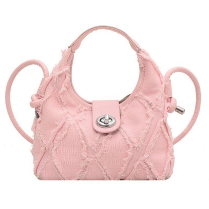 Canvas Shoulder Bags Women Crossbody Bag Denim Tote Satchel Bags Handbags