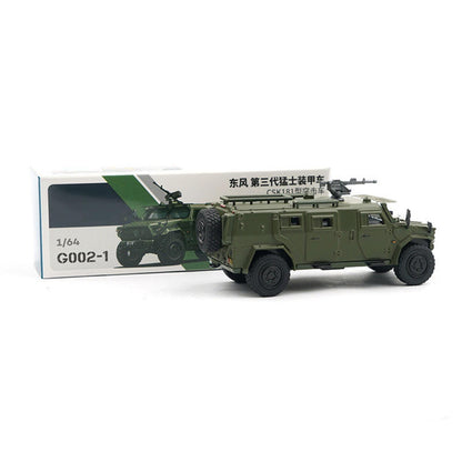 10*4cm Alloy Car Model 1:64 For Warrior 3-Generation Car CSK181 Assault Vehicle