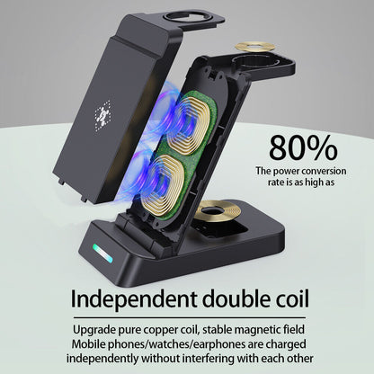 15W Wireless Charger Cradle Charging Dock For Galaxy Note20 S20 S21 S22 S23 + 5G