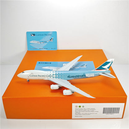 1:400 JC Wings CATHAY PACIFIC CARGO BOEING B747-8F Passenger Diecast Model
