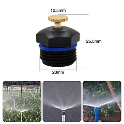 10Pcs Garden Misting Lawn Irrigation Sprinkler Head Misting Nozzle Spray System