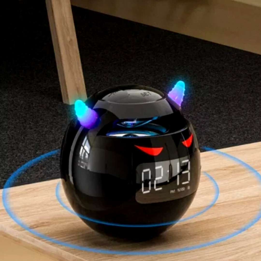 Altavoz Bluetooth Reloj Despertador Digital Led Reproductor Musica Inalambrico