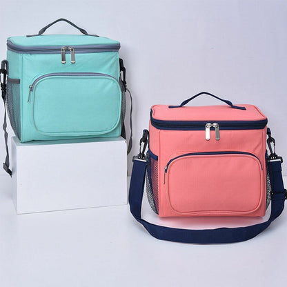 Portable Picnic Bag Thermal Lunch Box Handbag Waterproof School Food Storage Bag