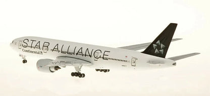 1:500 Aeroclassics Continental STAR ALLIANCE B777-200 Airplane Diecast Model