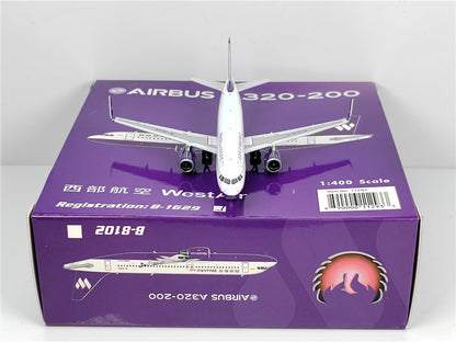 1:400 Phoenix WestAir AIRBUS A320 Airplane Diecast Aircraft Plane Model