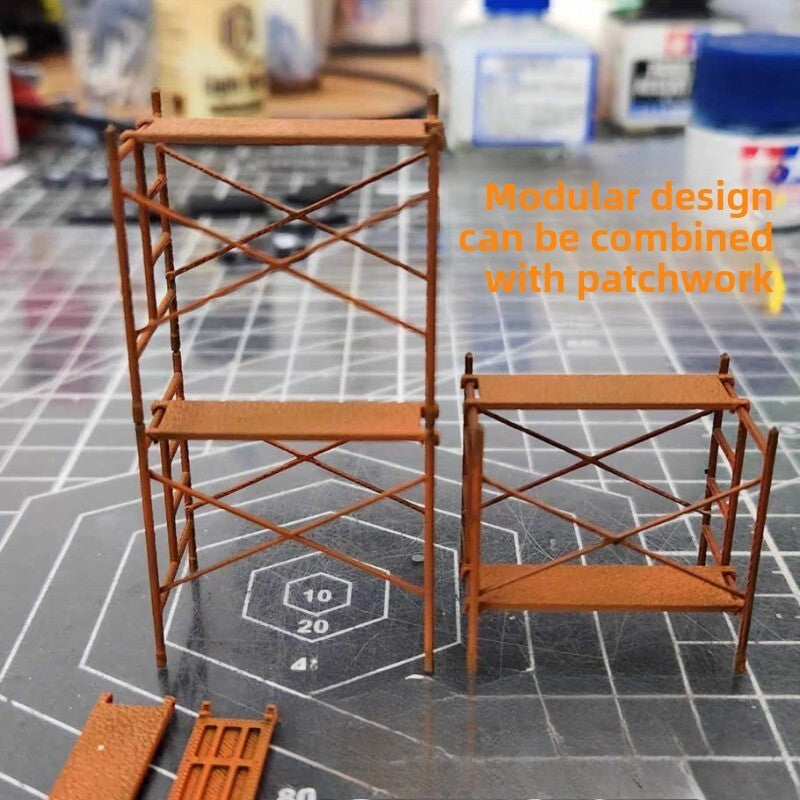 1/64 Scaffolding Model Construction Workshop Miniature Scene Props Model