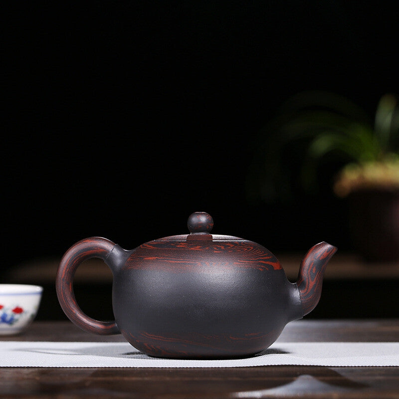 handmade tea pot marked purple clay yixing zisha master pot Chinese kungfu pots