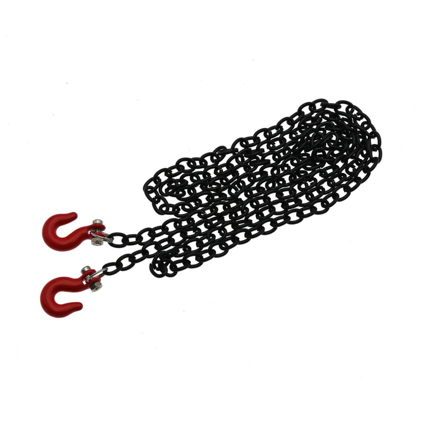 1/10 Metal Trailer Hook Tow Chain Shackle For Axial SCX10 CC01 RC4WD D90 RC Car