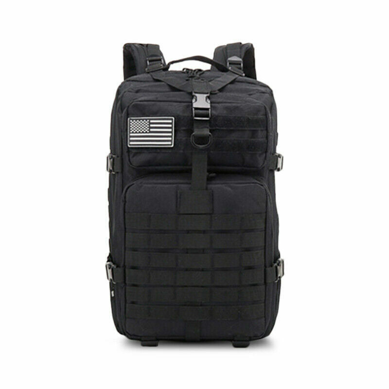 Men Army Tactical Large Backpack Sport Hiking Camping Hunting Rucksack Bags
