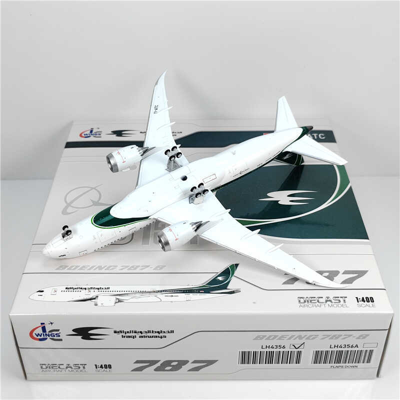 1:400 JC Wings Iraqi Airways BOEING B787-8 Passenger Airplane Diecast Model