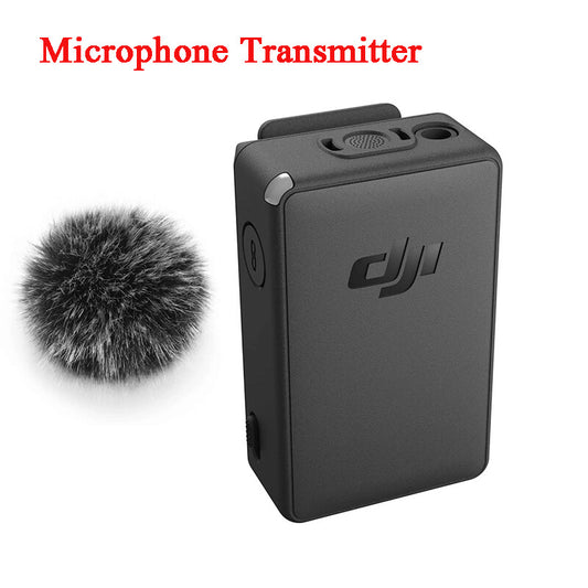 DJI Pocket 2 Wireless Mic Transmitter + Windscreen (Black)