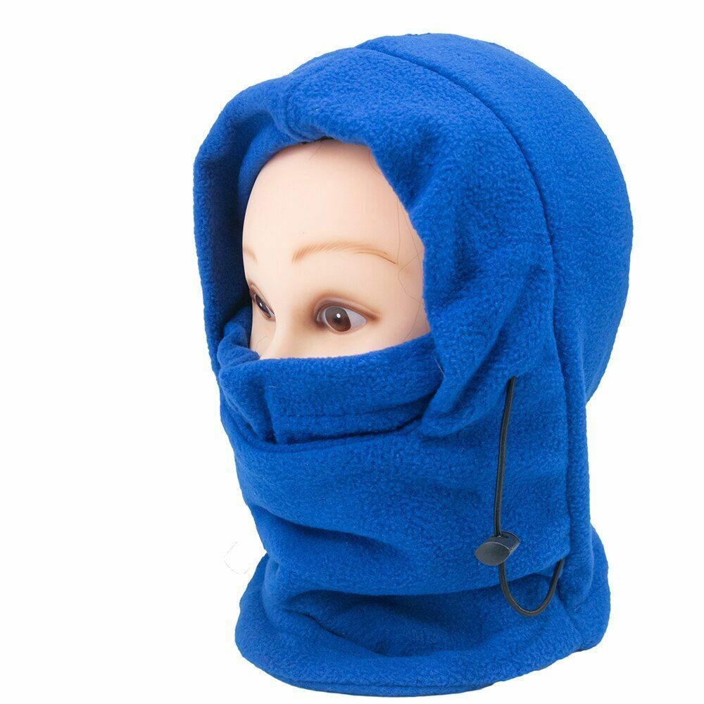 Winter Thermal Fleece Hat Neck Warmer Face Scarf Cap Balaclava Running Cycling