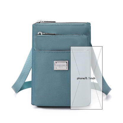 Fashion Handbags Small Shoulder Bag Nylon Waterproof Crossbody Purse 20*15*3 CM