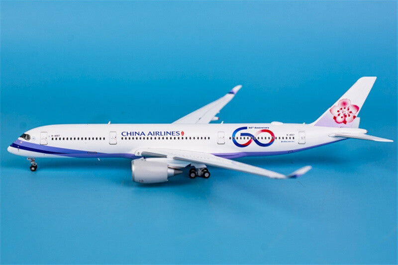 JC Wings China Airlines 60th Anniversary Airbus A350-900XWB B-18917 1：400 MODEL