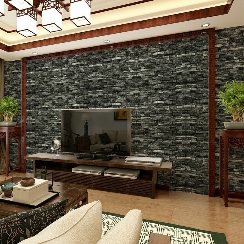 Brick Stickers Wall Decor 3D Living Room DIY Self-adhesive Waterproof Wallpapers