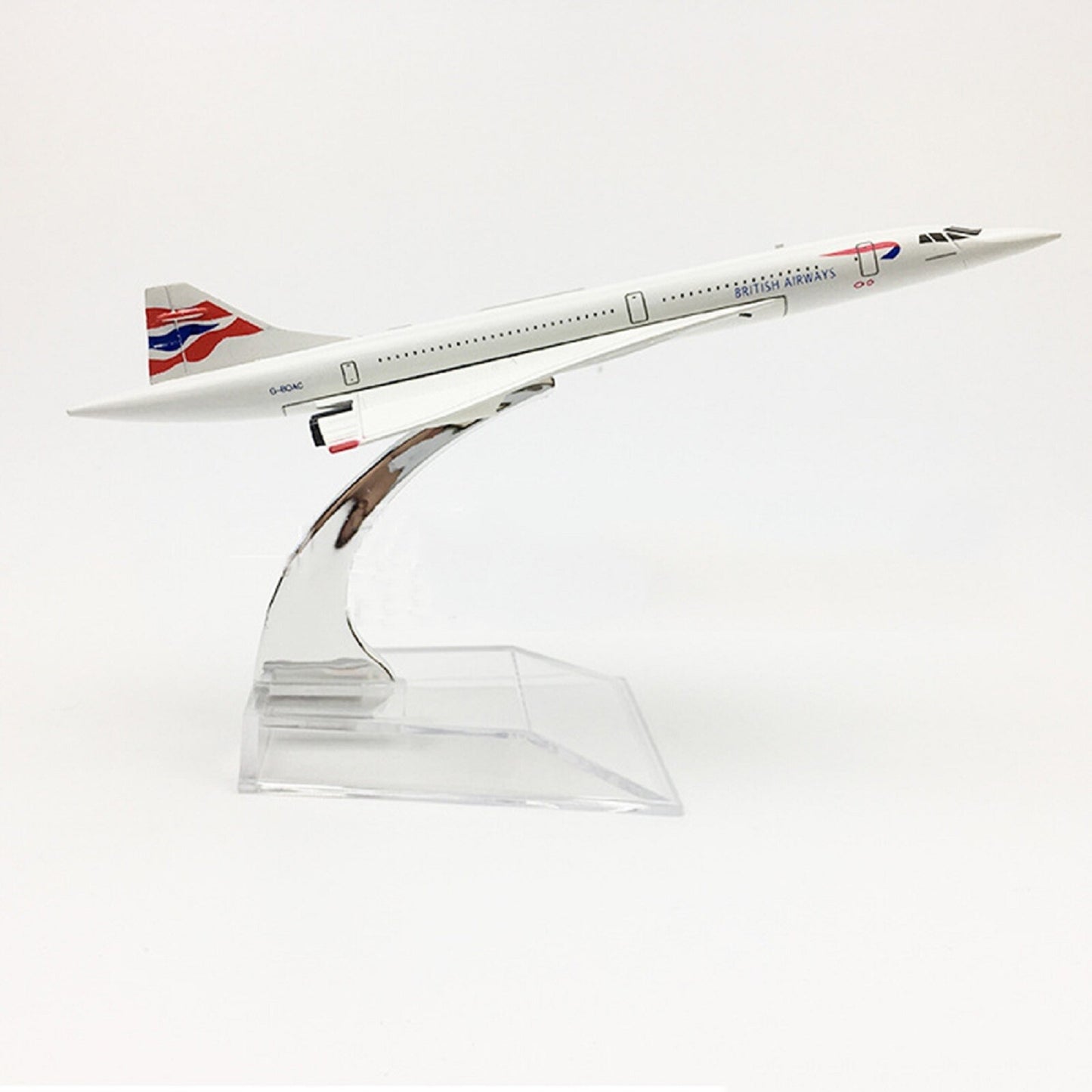 1/400 15cm Aircraft British Concorde Alloy Plane Model Airplane Ornaments Craft