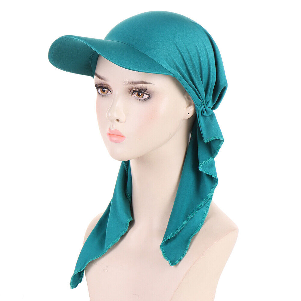 Women's Hats Muslim Hijab Baseball Cap Turban Hat Headscarf Sun Hats Scarf Caps~