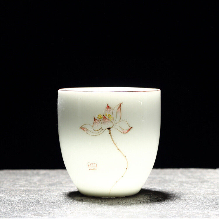 China Cup Under Glaze Porcelain Master Cup 150ml Ceramic Kungfu Cup Tea Tea New