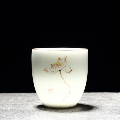 China Cup Under Glaze Porcelain Master Cup 150ml Ceramic Kungfu Cup Tea Tea New