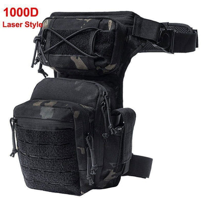 Men Leg Bag Waist Bag Utility Belt Pack Hiking Male Hip Bags Tactical Waist Bag
