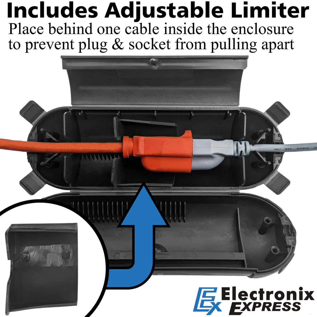 3 Pack Weatherproof Electrical Extension Cord Cover