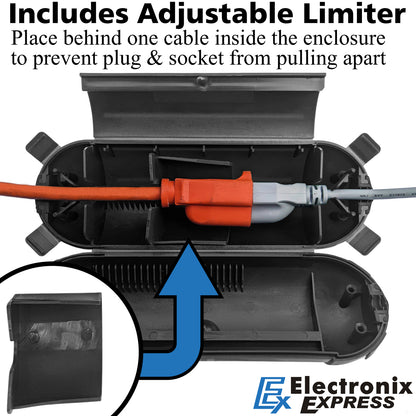 3 Pack Weatherproof Electrical Extension Cord Cover