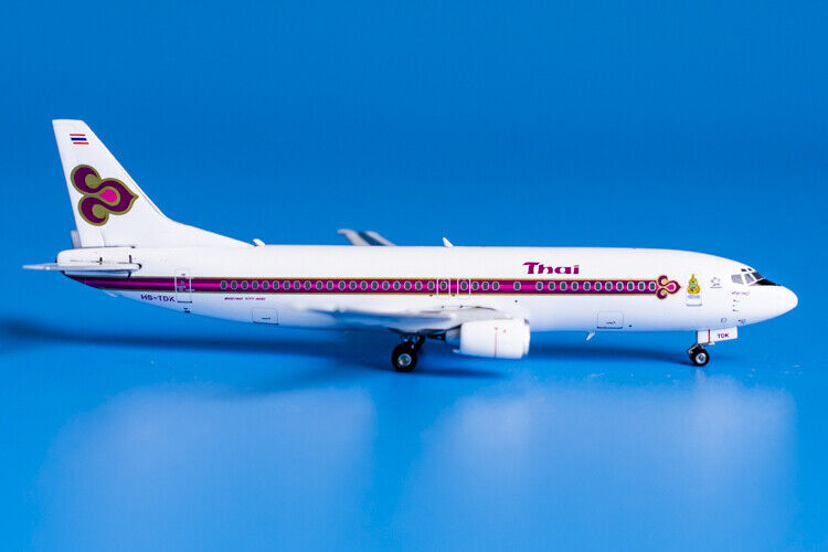 1:400 Phoenix Thai Airways BOEING 737-400 Passenger Airplane Diecast Plane Model