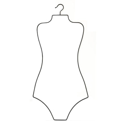 Swimsuit Hanger Metal Wire Body Shape Display Rack Clothes Bikini Showing 79.5cm