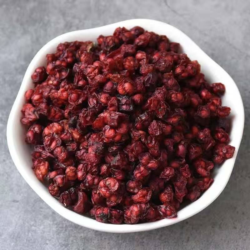 Wild Schisandra Chinensis Wu Wei Zi Five Flavored Berry Herb Wuweizi Tea-