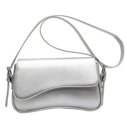 Leather Crossbody Bags Women Female Shoulder Underarm Bag Armpit Handbags Purses