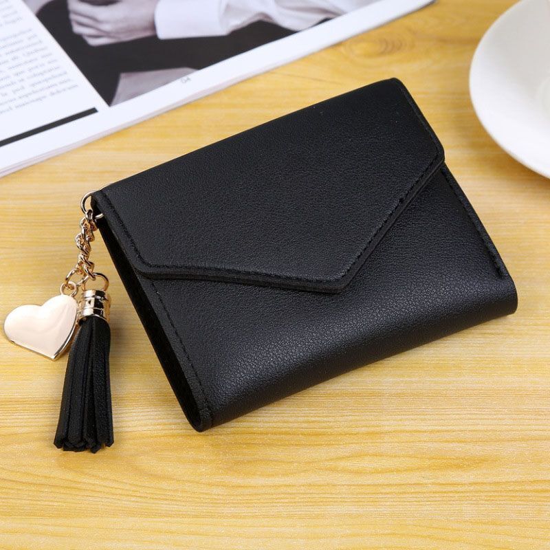 Small Purse Mini Wallet Money Bag Cute Pink Business Card Holder 13.5*9.5 CM 1PC