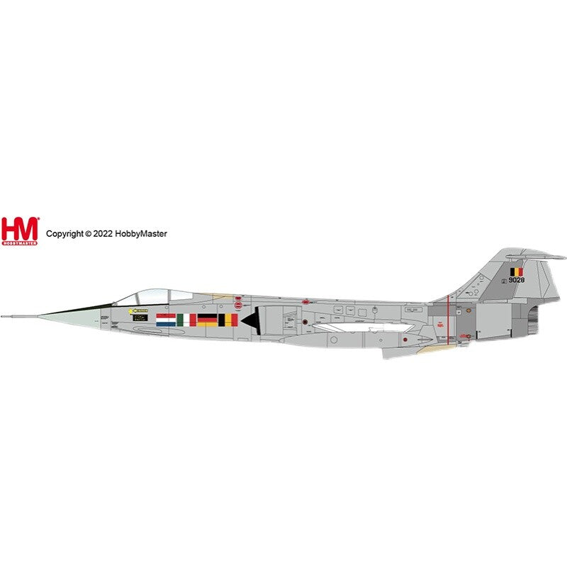 HM 1/72 F104 Star Fighter Model F-104G "World Speed Record Holder"