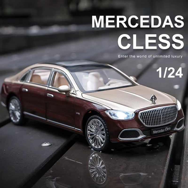 1:22 Benz Maybach S680 Alloy Metal Car Model Diecast Metal Toy Vehicles Car Mode