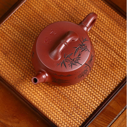 Full Handmade Tea Pot With 19 Infuser Holes Certificate Paper Master Pot Zisha