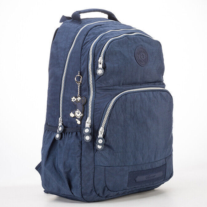 Nylon 18" Backpack Women's Large Capacity Travel Backpack Daypack School Bag