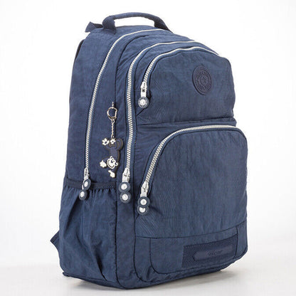 Nylon 18" Backpack Women's Large Capacity Travel Backpack Daypack School Bag