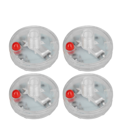 4PCS/Set 3W ABS Solar Energy Auto Flashing Car Wheel Tire Valve Cap Light