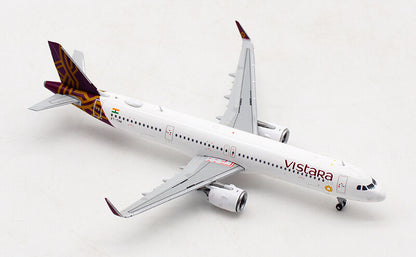 JC Wings VISTARA Airbus A321 NEO VT-TVA 1/400 diecast plane model aircraft