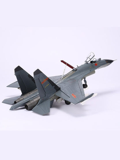 1:48 48CM AF1 Chinese Heavy Fighter J-11B Plane Diecast Military Aircraft Model