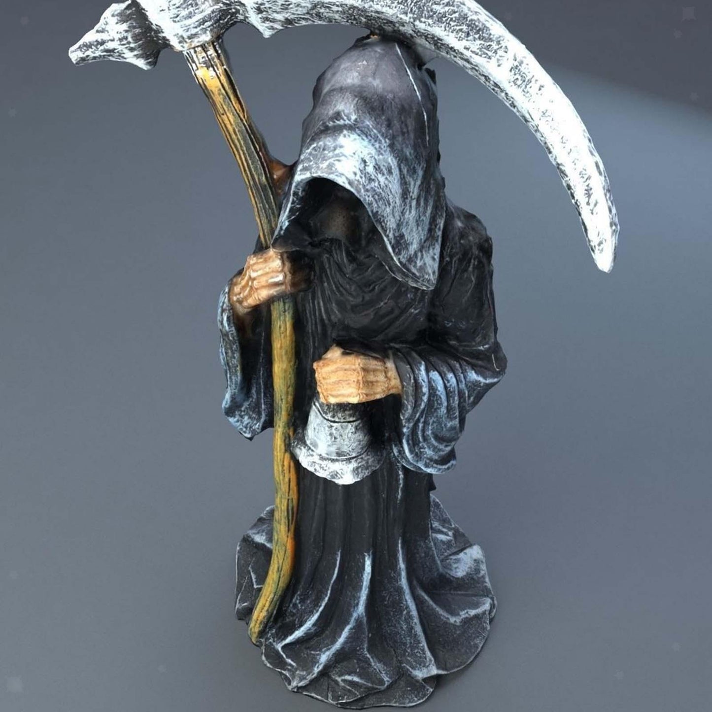 Statue, Halloween Figurine, Altar Sculpture Accent, Desktop Table Centerpiece