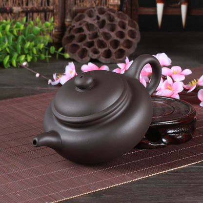 6.8oz Traditional Craft Antique Style Pot Red Clay Chinese Gongfu Tea Pot 200ml