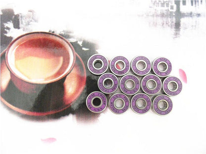 Chrome Steel Inline Skating Bearing Speed Track Racing Quiet Bearings 8*22*7 mm