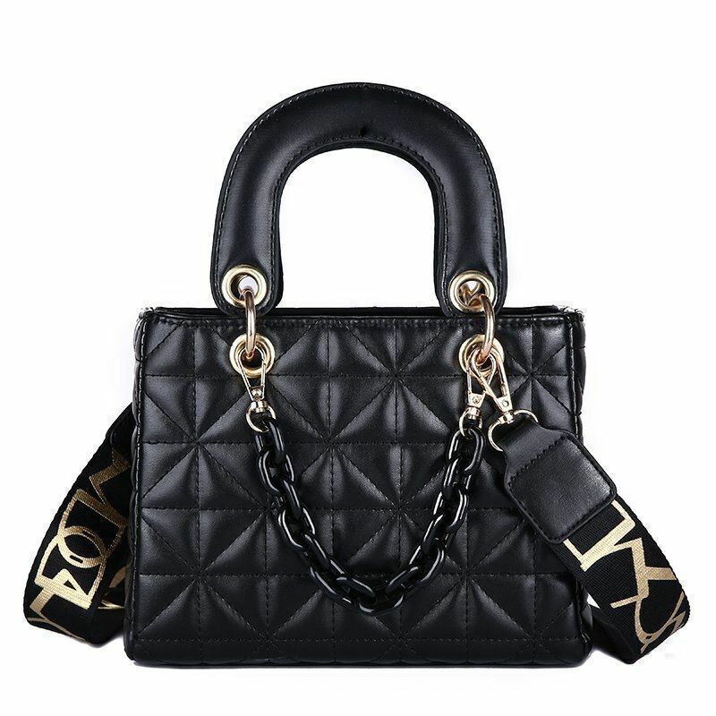 Women's Shoulder Bag Fashion Chain Handbag High Quality Leather Crossbody Purse