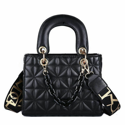 Women's Shoulder Bag Fashion Chain Handbag High Quality Leather Crossbody Purse
