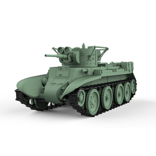 SSMODEL SS48594 1/48 Military Model Kit Soviet BT-7 Light Tank